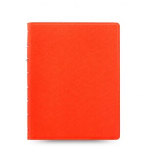 Блокнот Filofax Saffiano середній, bright orange