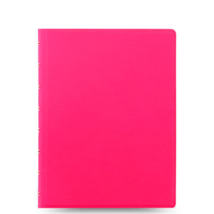 Блокнот Filofax Saffiano середній, fluoro pink