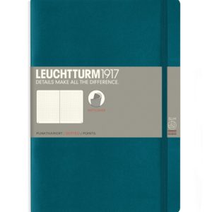Блокнот Leuchtturm1917 Paperback (B6), М’яка обкладинка, Винний, Чисті аркуші