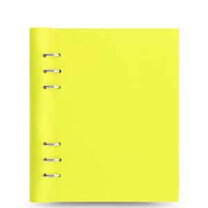 Органайзер Filofax Clipbook A5 Saffiano, Fluoro Yellow